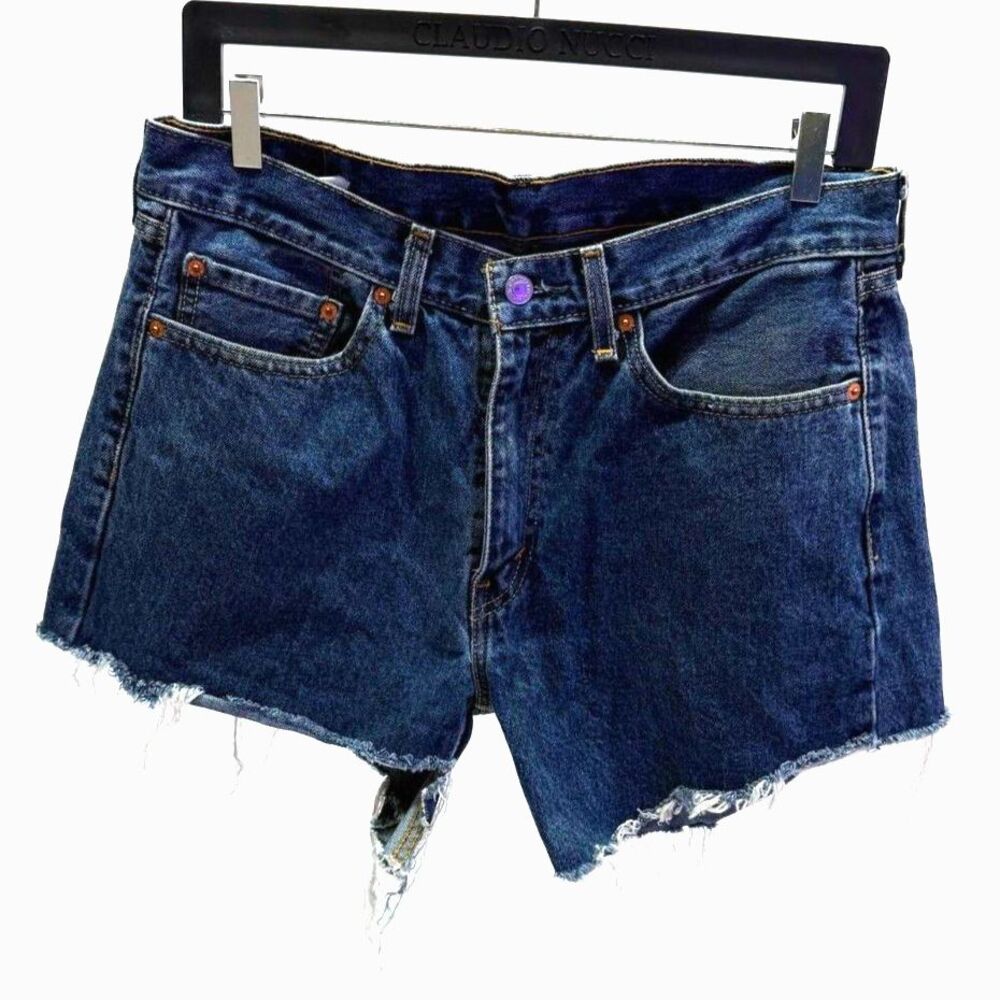 Levi's 505 cutoffs size 33 - dark blue